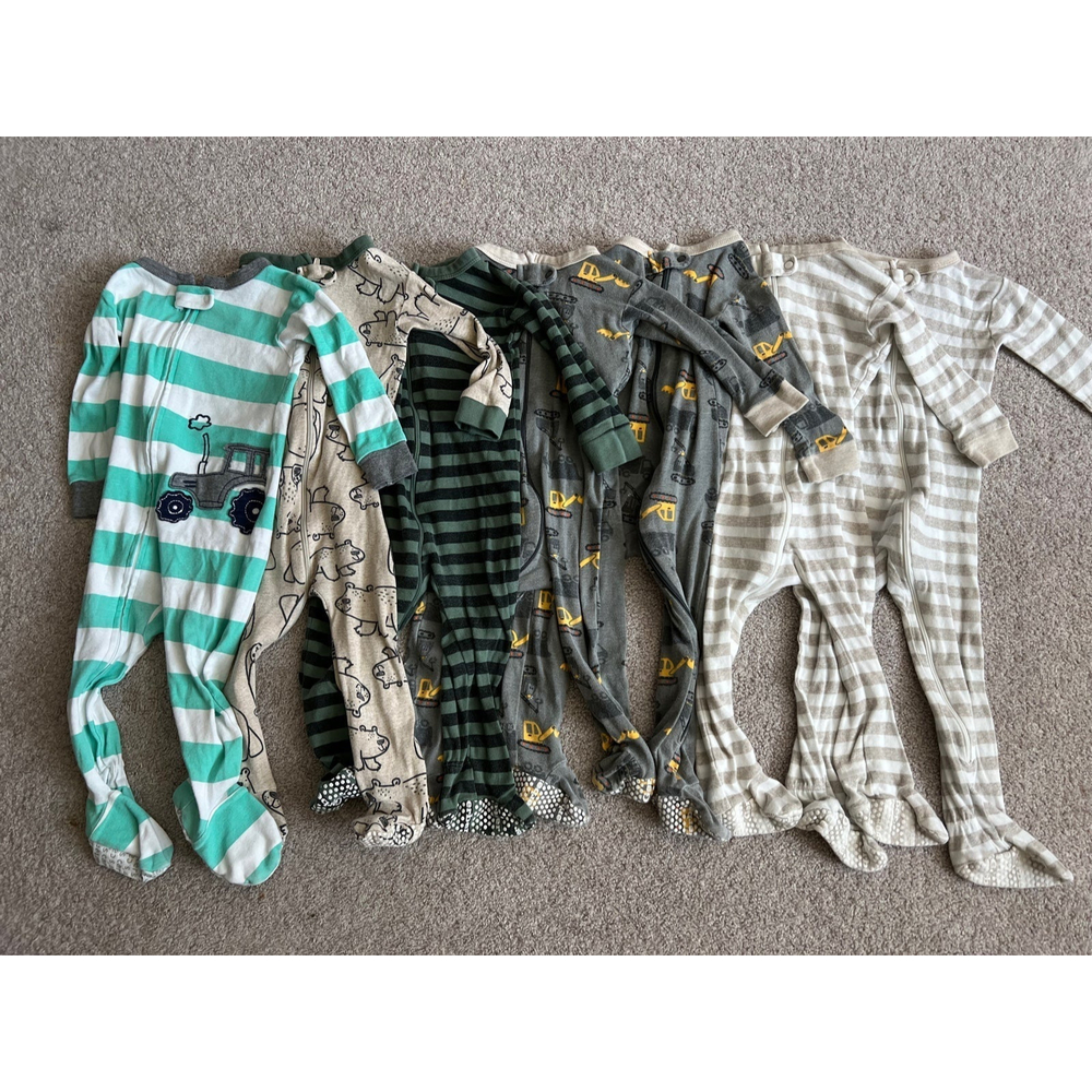 7pc pajama bundle 12m